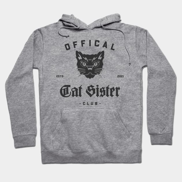 cat sister Hoodie by 2 souls